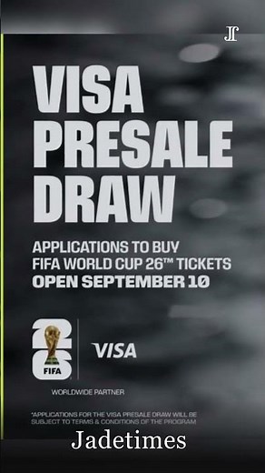 FIFA World Cup 2026 Tickets How to Register for Presale & Final at MetLife Stadium