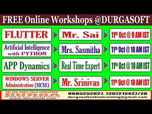 FREE Online Workshops @ DURGASOFT