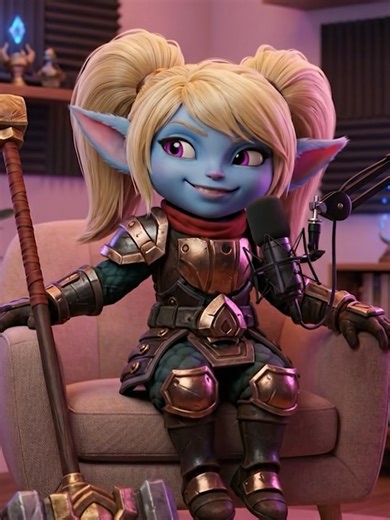 Poppy leaks Lulu's Crush 🤯 (Fan-Made) #LeagueOfLegends #League #Poppy #Lulu #Veigar