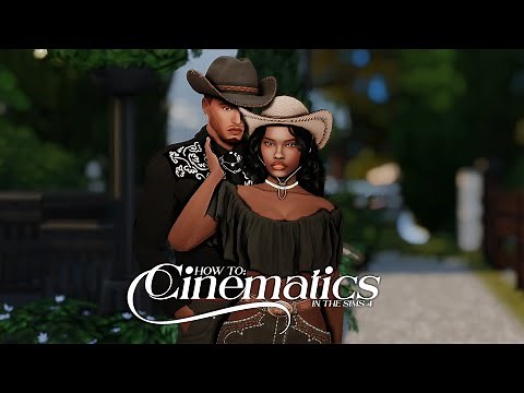 how to get cinematic shots in the sims 4 (reshade, posing, camera settings)