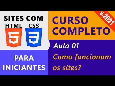 Criação de Sites com HTML5 e CSS3 :: Aula 01 :: Como Funcionam os Sites