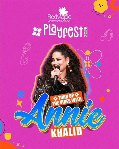 Annie Khalid Is Coming to PlayFest 2026 | Islamabad 29 March 🎶