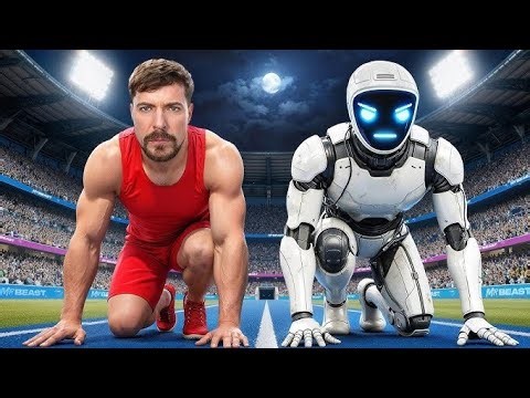 World Fastest Human V/S Robot in Hindi