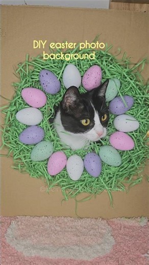 DIY easter photo backround