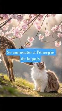 Se connecter à l'énergie de la paix, de la Terre