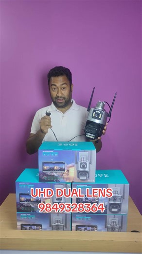 Explore the UHD ICSEE Dual Lens CCTV Features