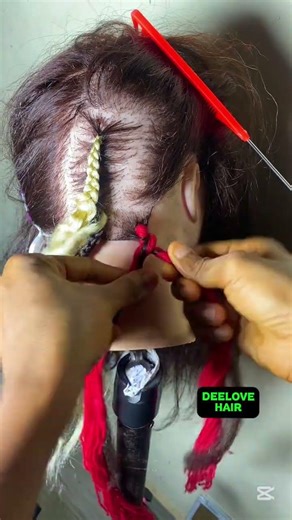 DEEP ROOT TWIST TUTORIAL #hairstyles #tutobraids #viral