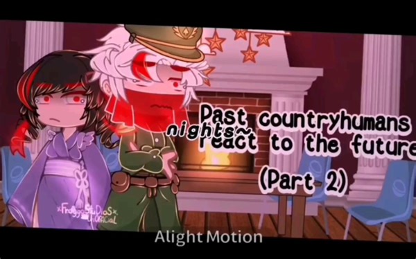 【自带翻译的CH反应视频】Past countryhumans react to the future ／国家人[] Part 2/?[] English &