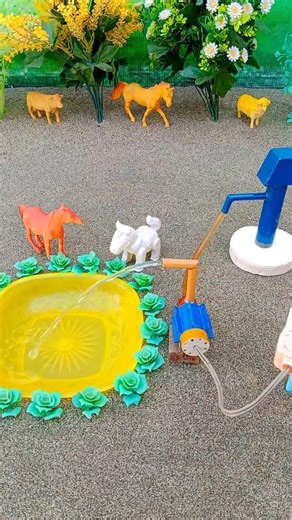 Mini hand pump project mini motor water pump cow drink #shorts #waterpump #youtubeshorts