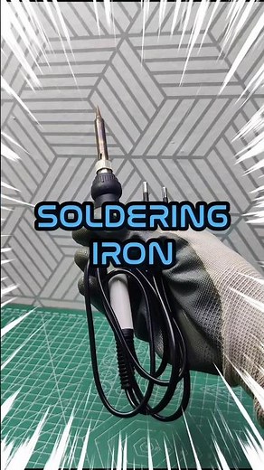 | How to use Soldering iron |#tech#electronics#solderingiron#iot#tools