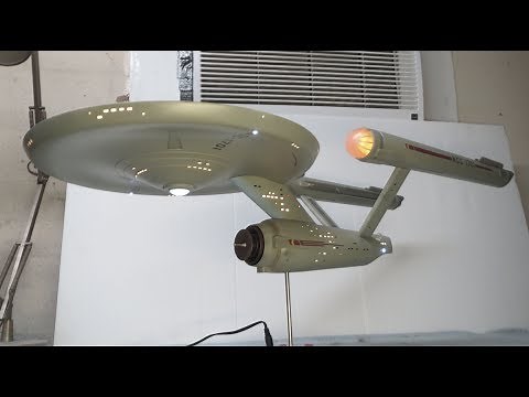 Star Trek TOS 1:350 Scale USS Enterprise No. 35 Completed
