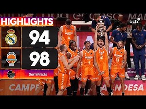 Real Madrid - Valencia Basket (94-98) HIGHLIGHTS | Supercopa Endesa 2025