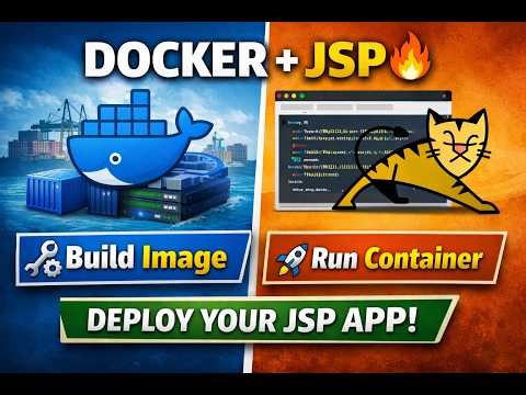 JSP + Docker Tutorial | Build Image, Run Container & Access Web App