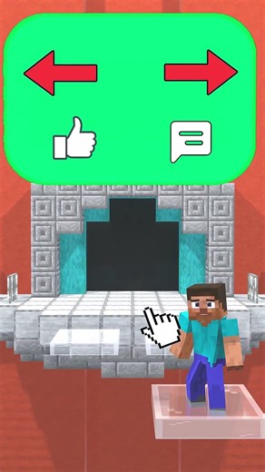 HELP Steve Win Squid Game Glass Bridge #minecraft #minecraftanimation