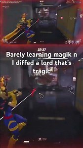 Diffing a Lord magik at half health