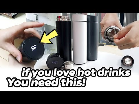 SMART LED Display Premium Thermos Flask - 500ml