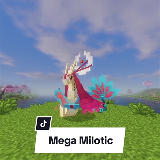 [ Mega Milotic ] dạng mega của pokemon đẹp nhất vùng biển 🌊 💓 | thêm hệ và đặt tính mới khi mega | trong modpack mình tổng hợp và chỉnh sửa #cobblemon #cobbleverse #pokemon #minecraft #milotic