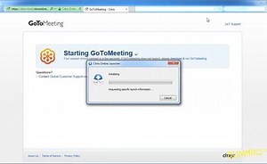 Setting Up a Free Conference on GoToMeeting