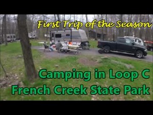 Camping at French Creek State Park Loop C