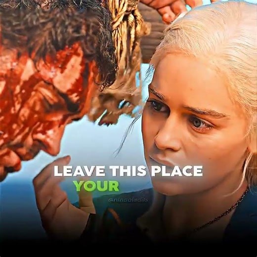 Daenerys Gives Water to Dying Slave #shorts #gameofthrones