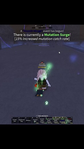 Enchant Sunken Depths Rod in Roblox Fisch