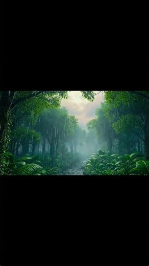 Deep Jungle Rain Ambience 🌿 | Peaceful Nature 4K Ultra HD