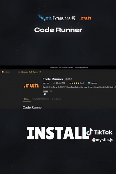 Mystic Extensions #7: Magical VS Code Extensions 🧙🏻‍♂️🪄 #programming #programmingtips #coding #codinghacks #vscode #vscodeextension #fyp #viral #visualstudio #visualstudiocode #php #python #javascript #coderunner