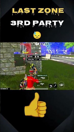 Last Zone 3rd party 😓 #sharma_playz #scarfall2_0 #shorts