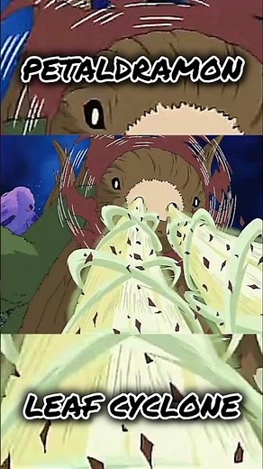 DIGIMON FRONTIER EPISODE 19 | PETALDRAMON | LEAF CYCLONE