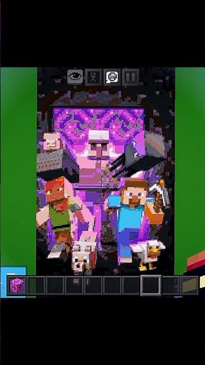 {Minecraft pixel art logo making 💝}#aveeplayr​ #trending​ {||Ω||}®