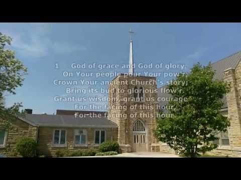 850 - God of Grace and God of Glory - The Congregation sing from The LSB.