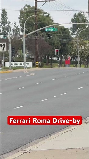 Ferrari Roma Engine & Exhaust Sound | Revving Through the City Streets!