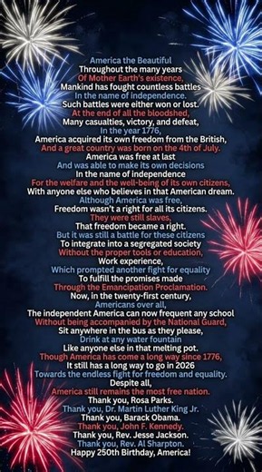 [America the Beautiful?!] - A Slice of Life poetry