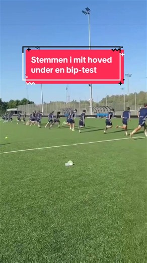 Stemmen i mit hoved under en bip-test — fodbold træningstips