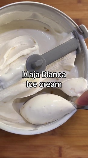 Maja Blanca Ice Cream Recipe | Filipino Delight