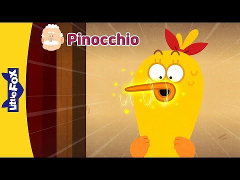 Pinocchio, Your Nose Grows with Every Lie You Tell l Fairy Tale Barn l | Bedtime Stories |Little Fox