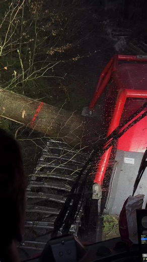 😂 #forst #fail #komatsu #harvester #forstbetrieb