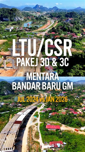 2024 vs 2025 LTU/CSR Pakej 3D & 3C: Mentara - Bulatan Gua Musang - Bandar Baru #fawwazmedia #LTU #CSR #kelantan | Fawwaz Media