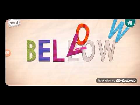 Endless Alphabet Bellow Walkthrough