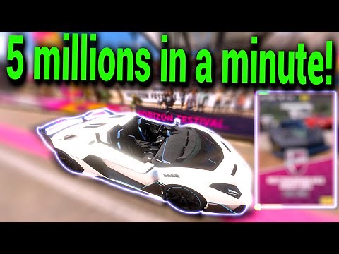 Forza Horizon 5 Unlimited Money and XP Glitch farm race method September 2023 FH5 wheelspins