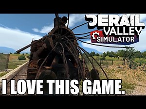 My Current Favorite VR Game - Derail Valley Review & Overview On ALL The Drivable Trains (B99)