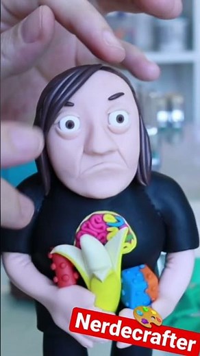 Making SALTECRAFTER with Polymer Clay (NerdECrafter) 🎨