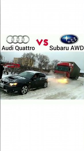 Audi Quattro vs Subaru AWD