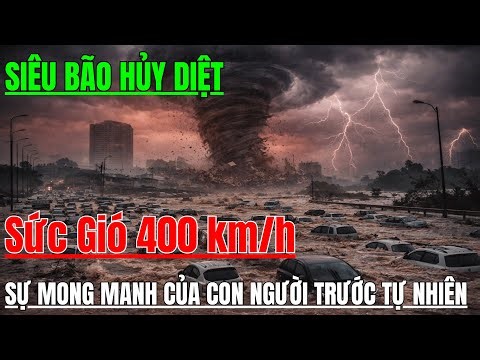 Siêu Bão 400km/h & Sự Mong Manh Của Con Người - Tác Động Khủng Khiếp Đến Philippines chỉ Trong 1 Đêm