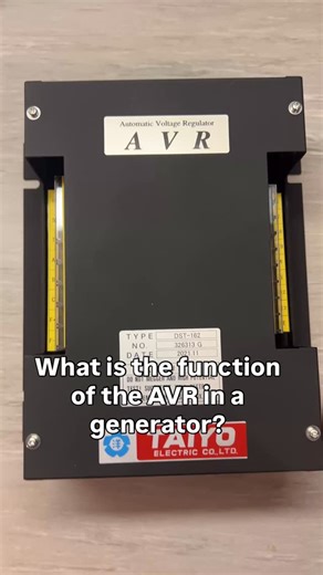 ETO ENGINEER on Instagram: "The AVR (Automatic Voltage Regulator) in a generator has the key function of controlling and stabilizing the generator’s output voltage. Here’s what it does in detail: 1. Voltage Regulation • It senses the generator output voltage. • If the voltage drops (for example, when load increases), the AVR increases the excitation current to the generator’s field windings, boosting the magnetic field and restoring voltage. • If the voltage rises (light load or sudden load remo