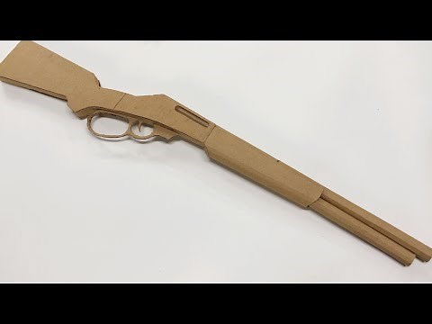 4 amazing cardboard weapons you can make at home