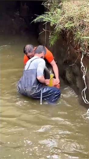He Caught a Giant Fish But Couldn’t Fit It in Bag ।#shortvideo