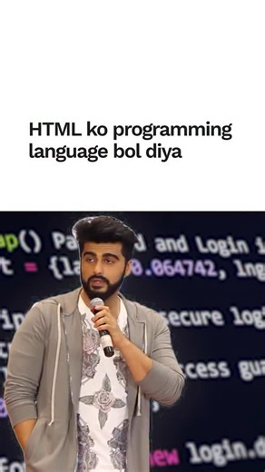 30K views · 13 reactions | Bhaari mistake hogya sir . . . [coding, markup, language, programming, java, tech jokes, coding humor, Arjun Kapoor, fails] . . . #codingninjas #meme #arjunkapoor #gangster #explore | Coding Ninjas | Facebook