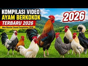 Kompilasi Video Ayam Berkokok Terbaru 2026 (New Rooster Sound Compilation 2026)