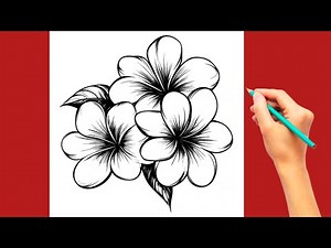 Realistic Flower Sketch | Pencil Drawing Techniques for Beginners